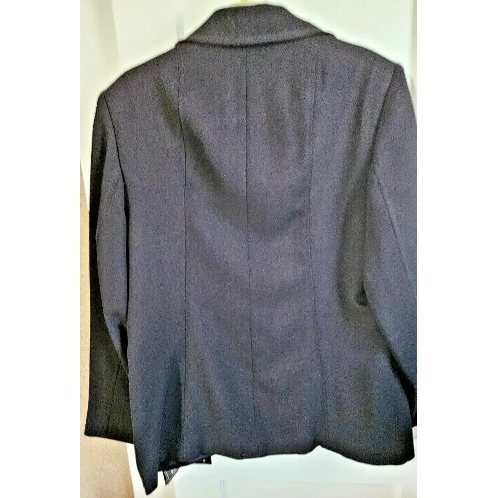 NWT‎ Alanni by DONNYBROOK black light jacket coat women Sz 14 UKRAINE MADE